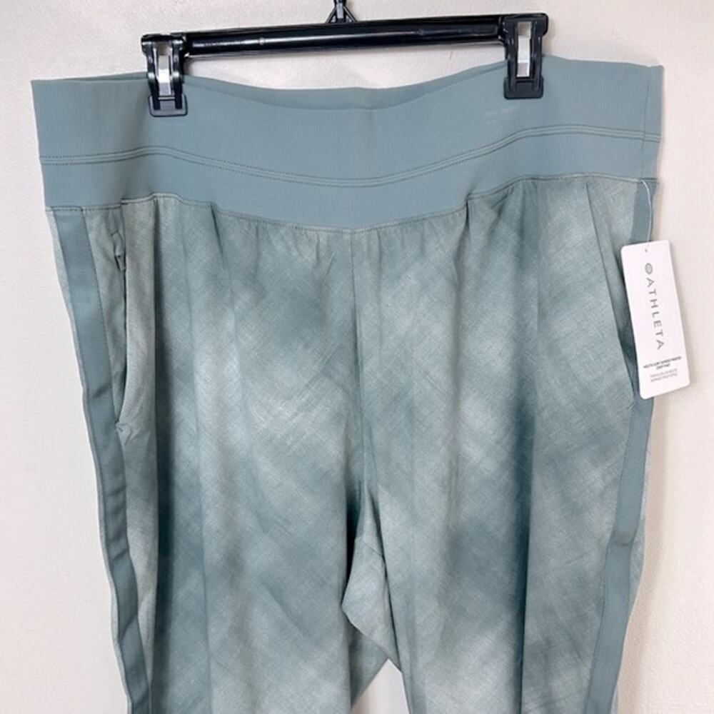 NWT Athleta Nolita slim tapered printed cropped pants, 18 - Picture 5 of 14